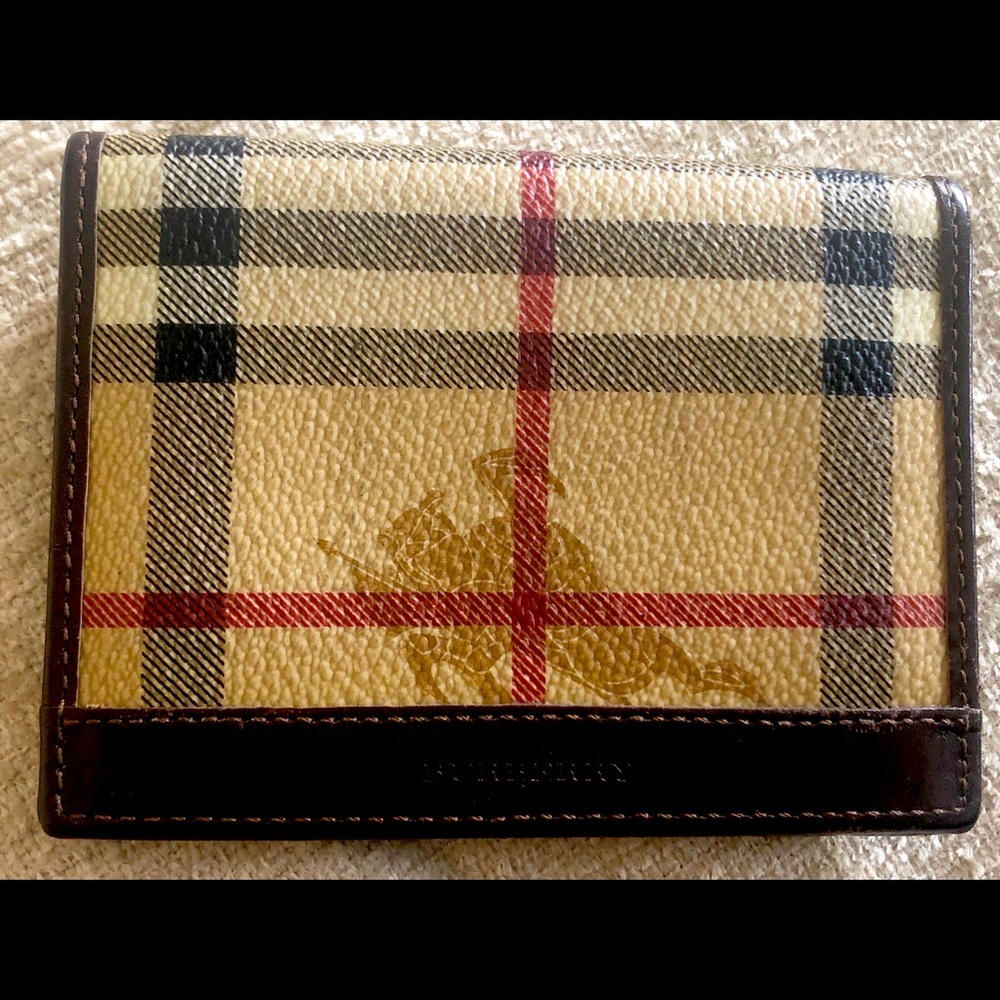 Authentic Burberry men’s card case